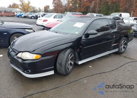 2004 Chevrolet Monte Carlo Supercharged Ss z USA, uszkodzony, nr VIN 2G1WZ151249209817